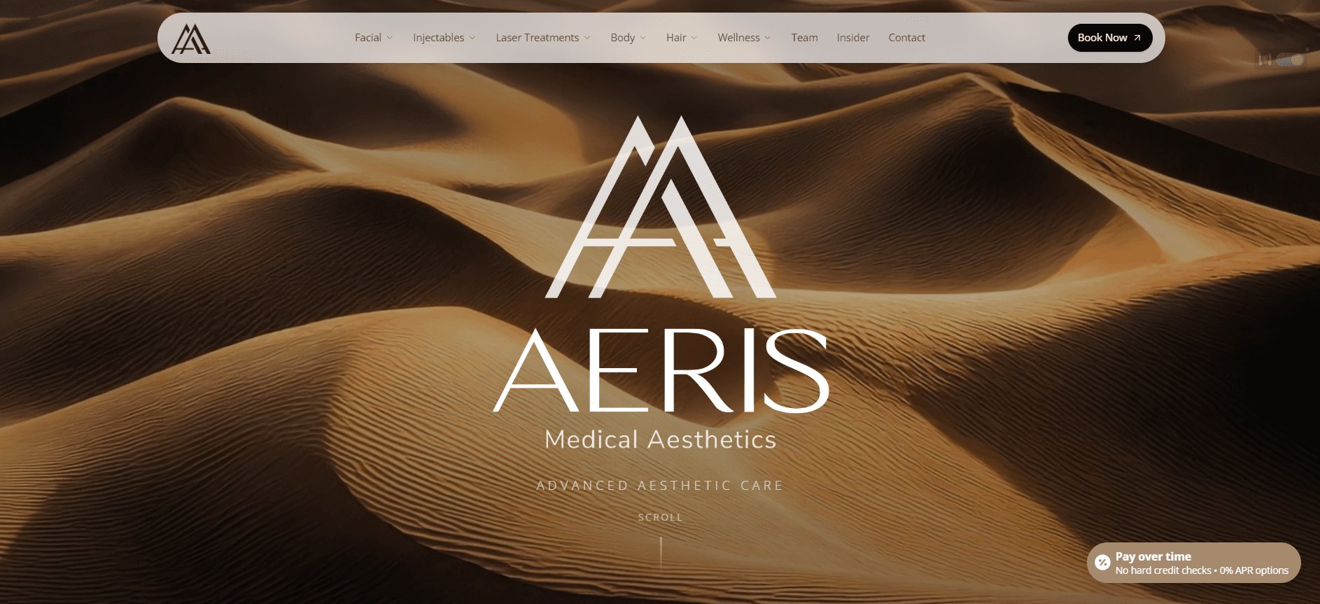 Aeris Medical – Web Design by Codinito