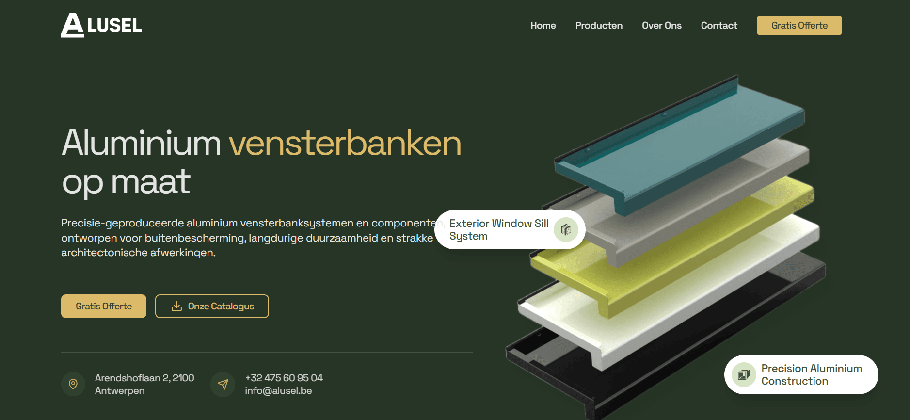 Alusel – Web Design by Codinito